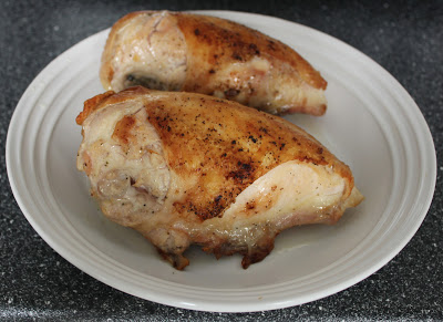 California Salad with Roasted Chicken and Avocado Dressing