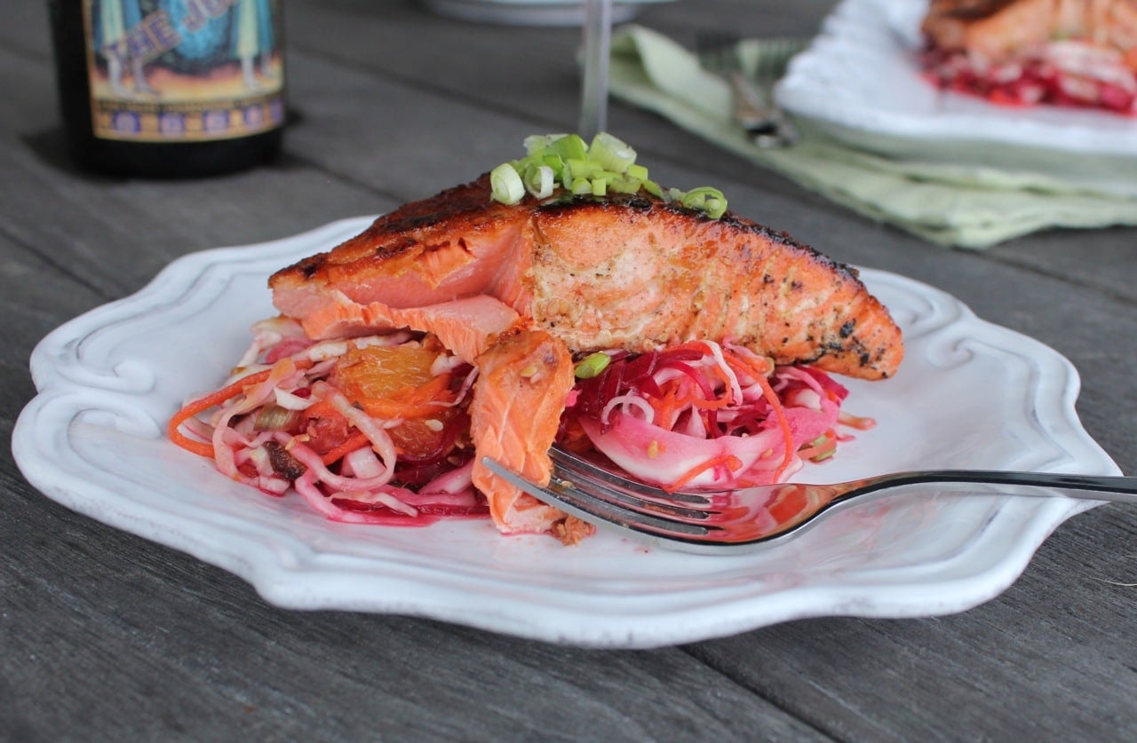 ginger-soy-glazed-salmon-with-asian-beet-slaw-6