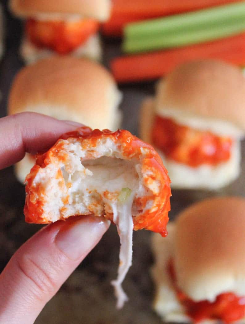 cheesy-buffalo-chicken-meatball-sliders-5