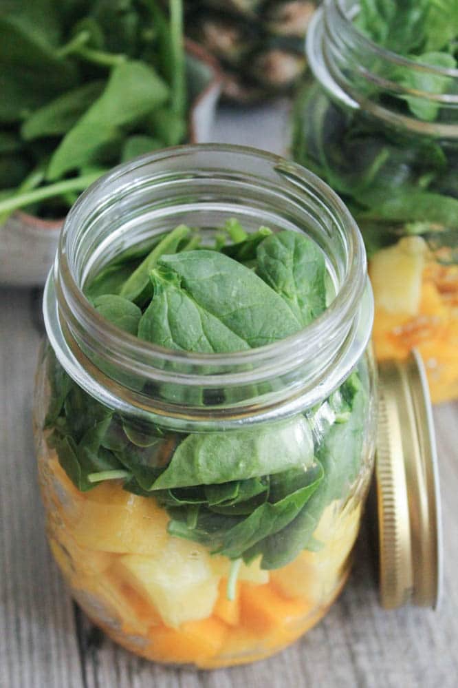 Vegan Tropical Green Smoothie