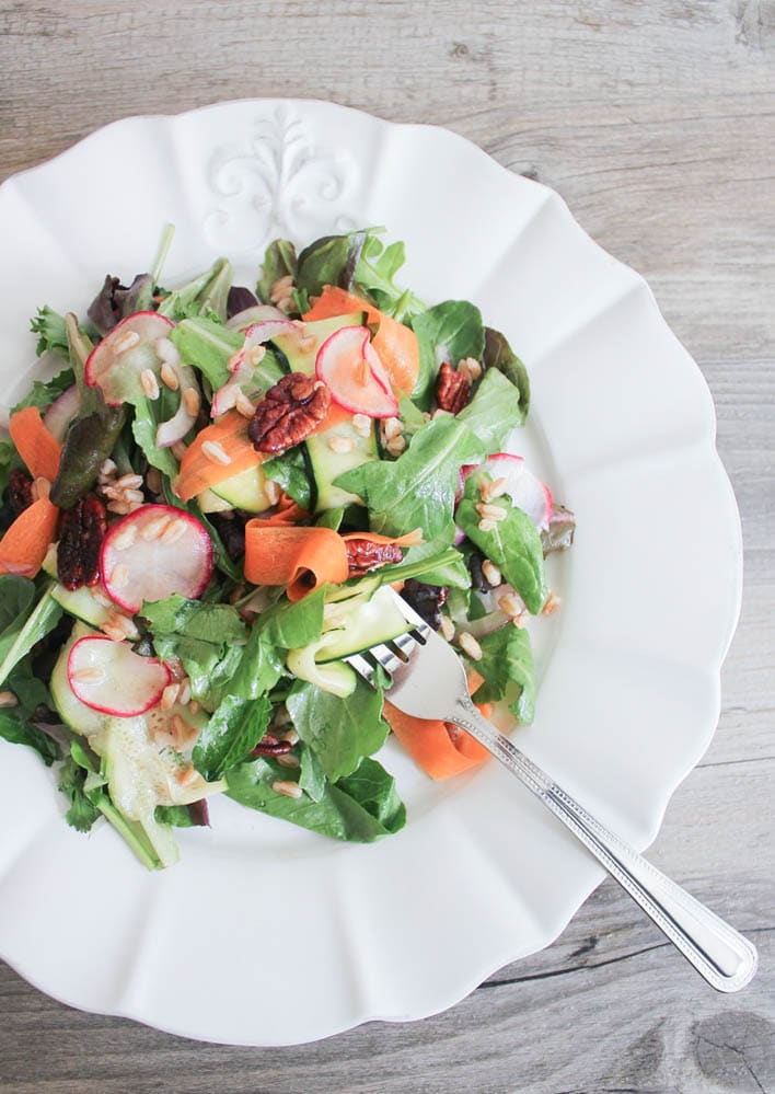 Vegan-Shaved-Vegetable-Salad-with-Farro-and-Maple-Roasted-Pecans-4