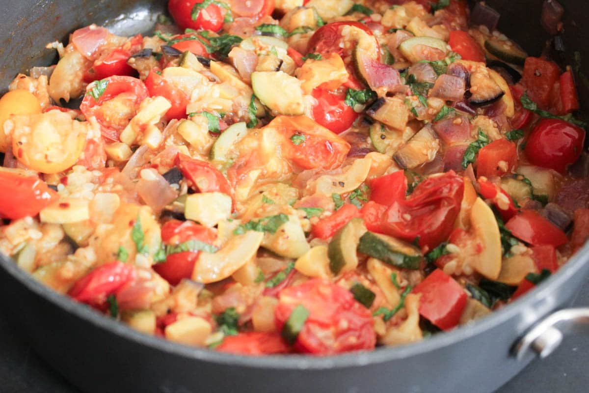 Ratatouille-Tartines-with-burrata-and-honey-balsamic-drizzle-step-6