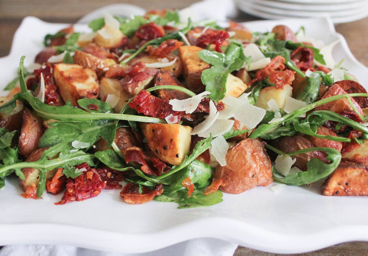 warm-roasted-potato-salad-with-pancetta-sun-dried-tomatoes-and-arugula-8