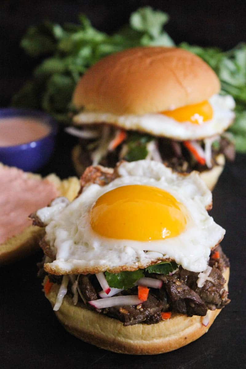 korean-steak-bulgogi-sandwiches-with-slaw-creamy-spicy-sauce-fried-eggs-5