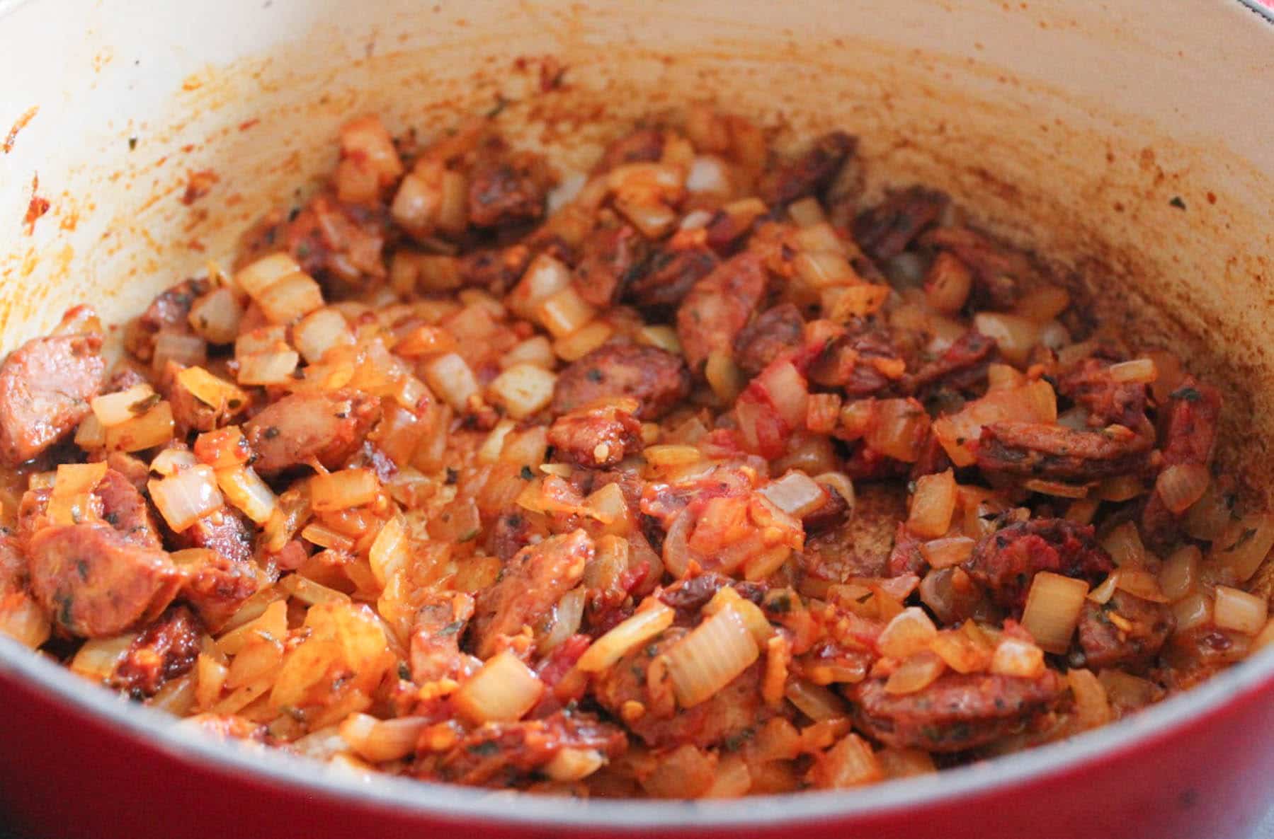 tomato-white-bean-stew-with-spinach-and-chicken-sausage-step-3
