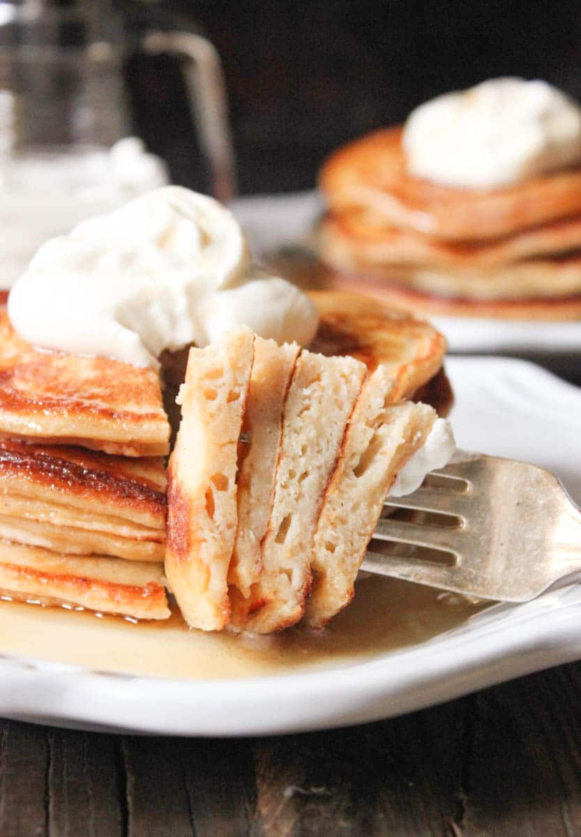 Cinnamon-Ricotta-Pancakes-with-Maple-Bourbon-Whipped-Cream-7