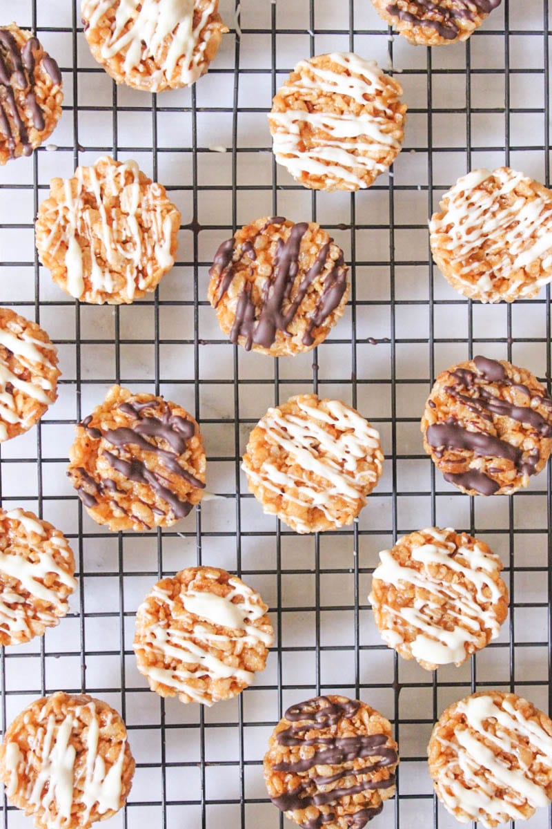 Pumpkin-Spice-Rice-Krispie-Treat-Bites-2