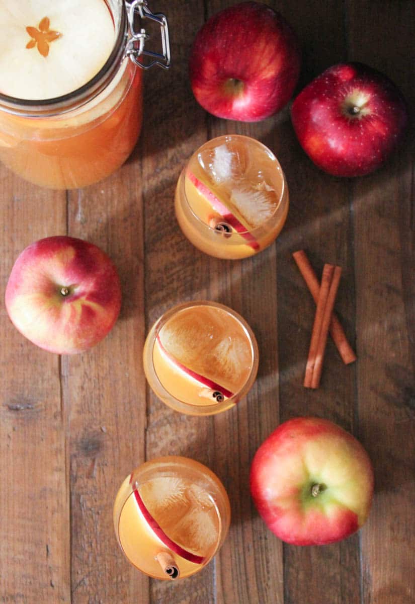 Bourbon Spiced Cider Punch