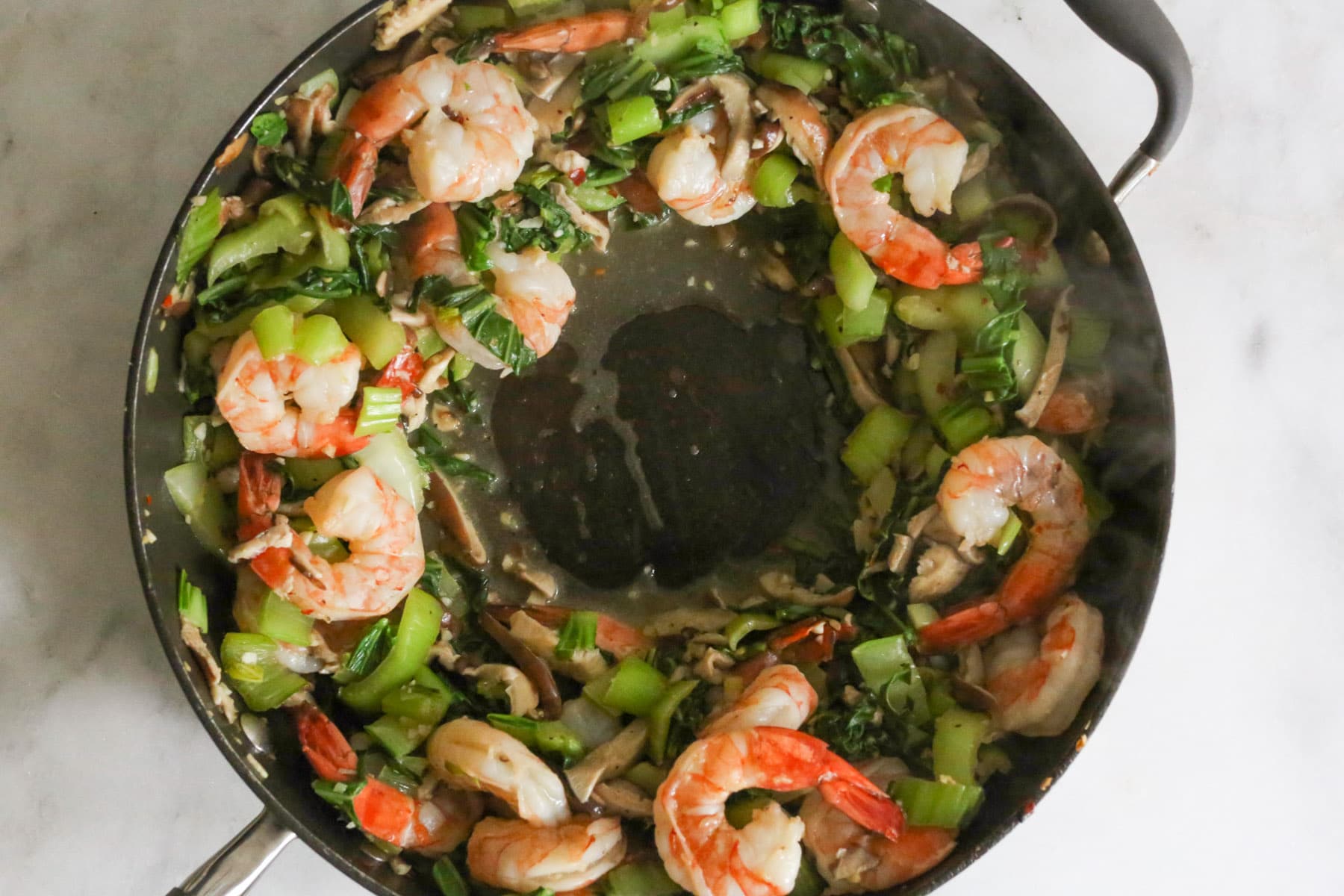 Garlicky-Shrimp-Stir-Fry-with-Shitake-Mushrooms-and-Baby-Bok-Choy-step-5