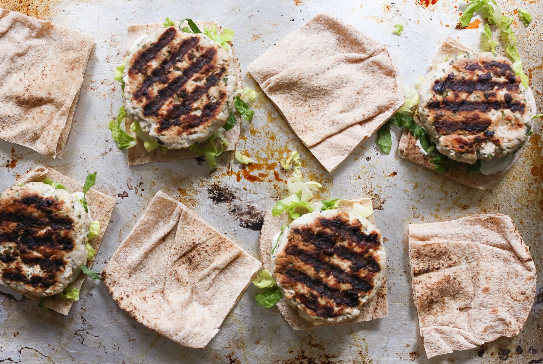 grilled-turkey-kofta-burgers-with-yogurt-harissa-sauce-step-6