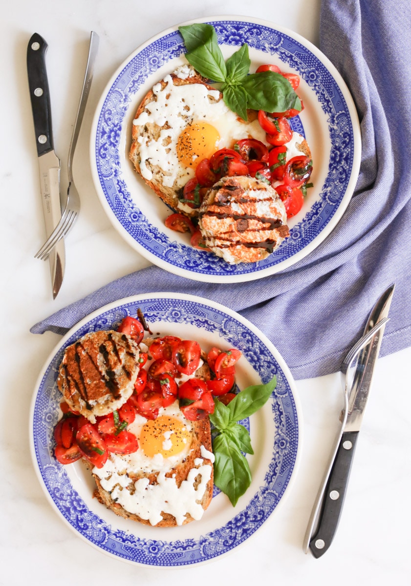 Caprese-Egg-in-the-Hole