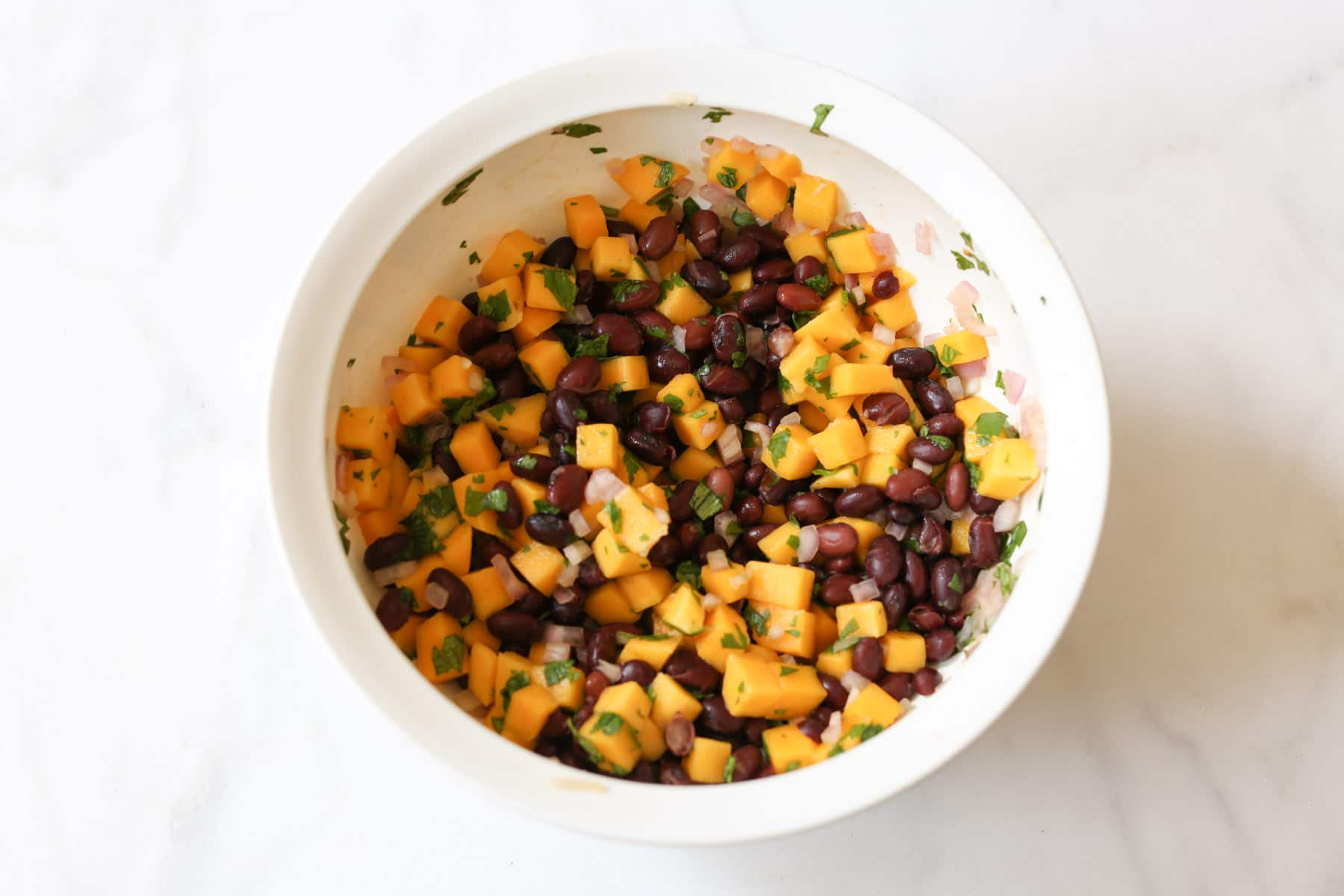 Tuna-Tostadas-with-Black-Bean-Mango-Salsa-step-3