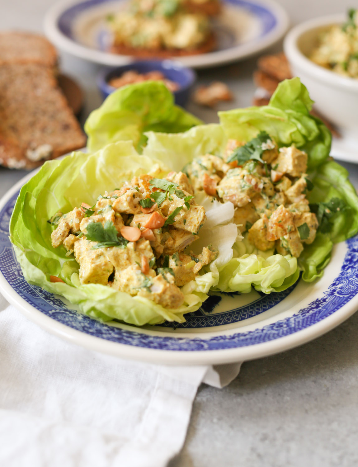 Greek Yogurt Curried Chicken Salad