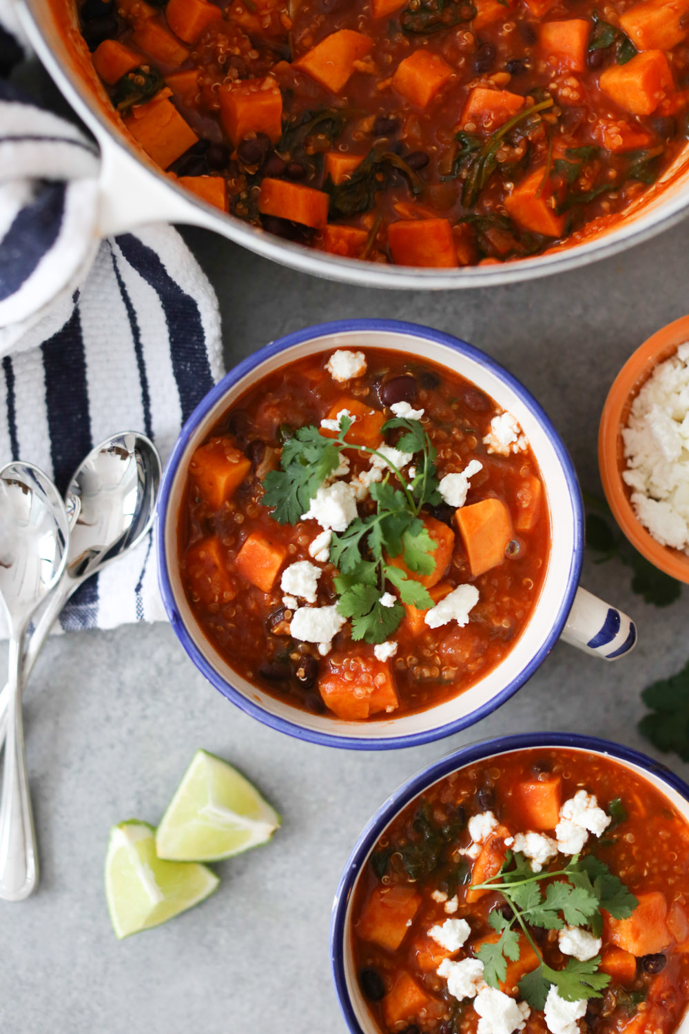 Mexican Sweet Potato and Black Bean Stew